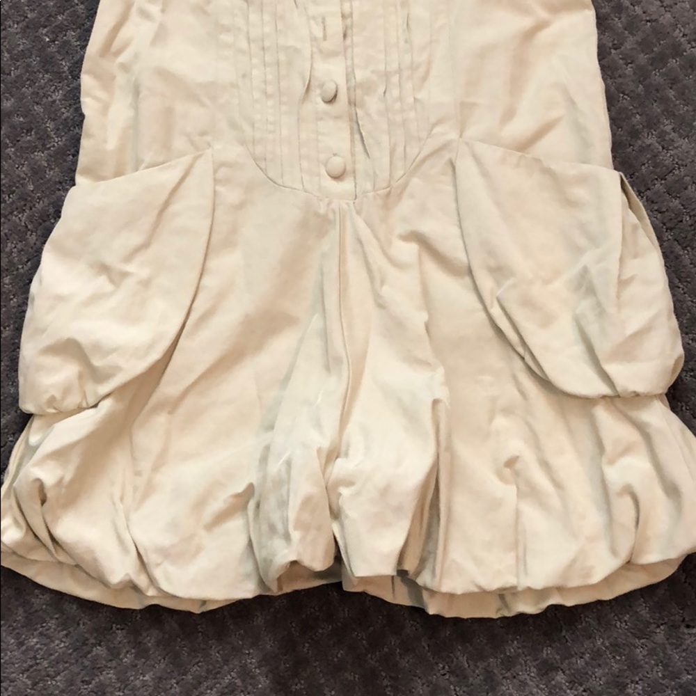 Ryu off white tuxedo romper. - Picture 2 of 5